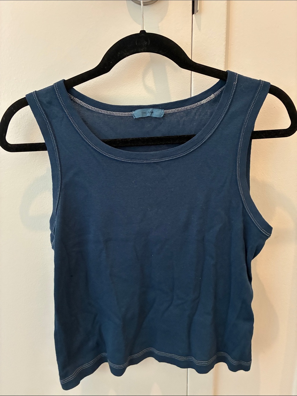 The Row Women’s Top in Navy Blue